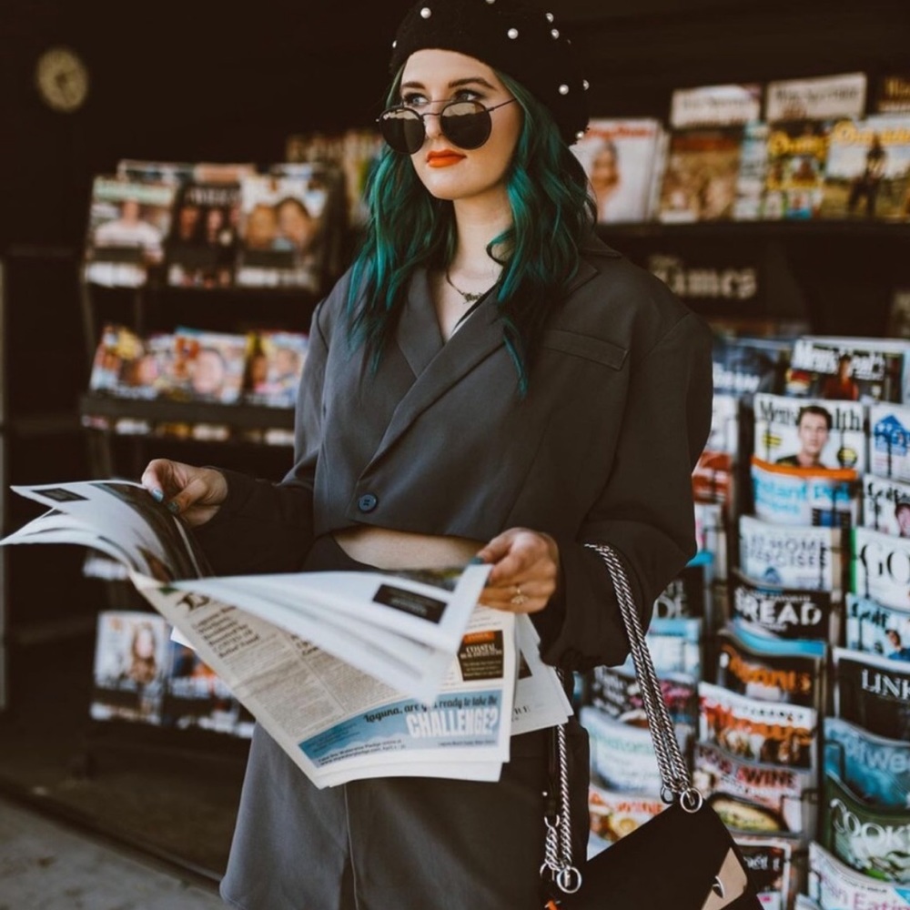 Nasty gal skirt suit